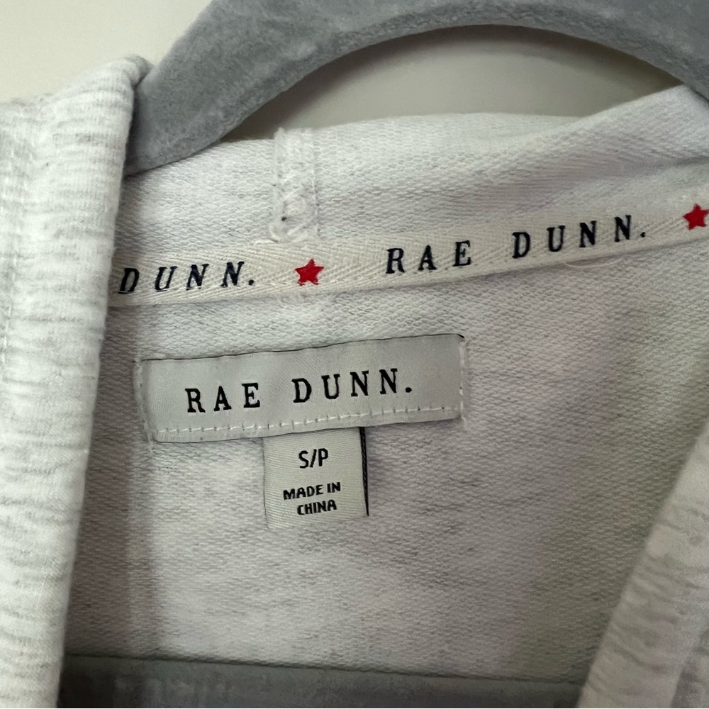 Rae Dunn women’s long sleeve beach pullover graphic hoodie sweatshirt | size S - Picture 9 of 11